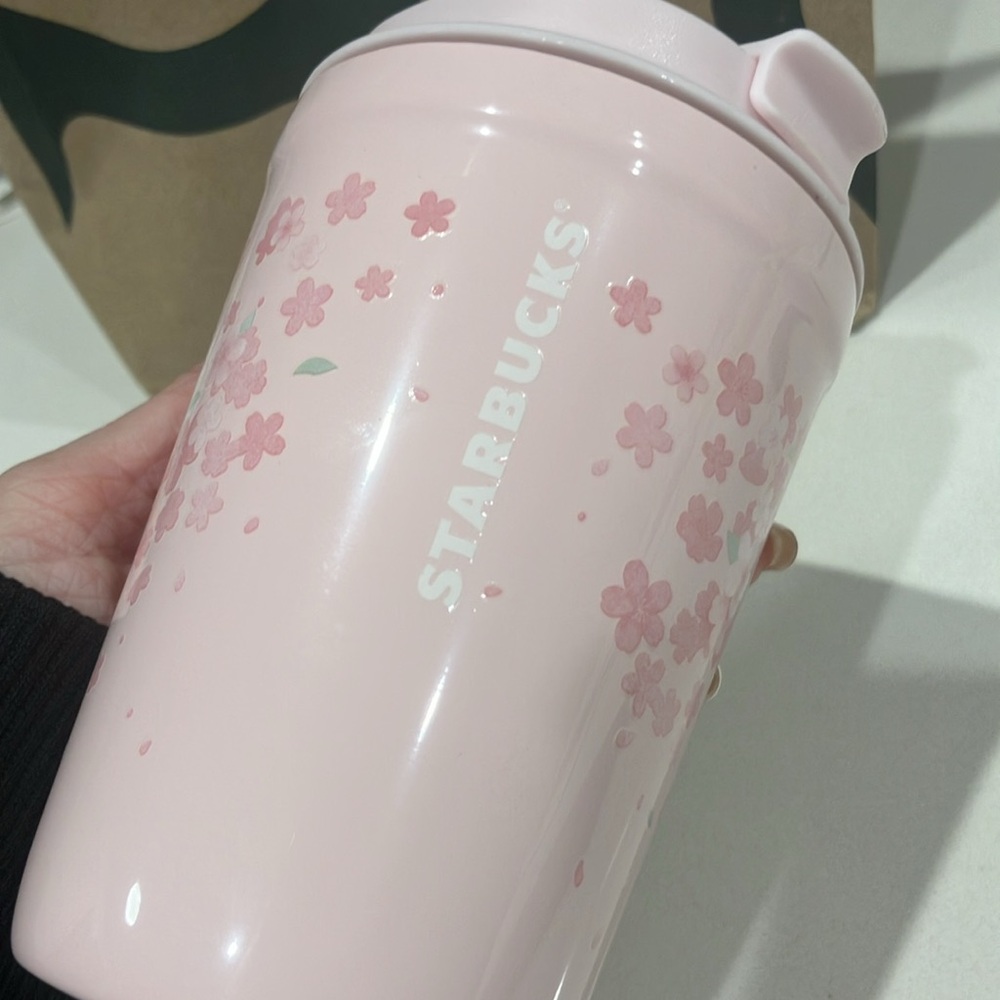 Starbucks, cherry blossom grande stainless tumbler - Picture 3 of 4